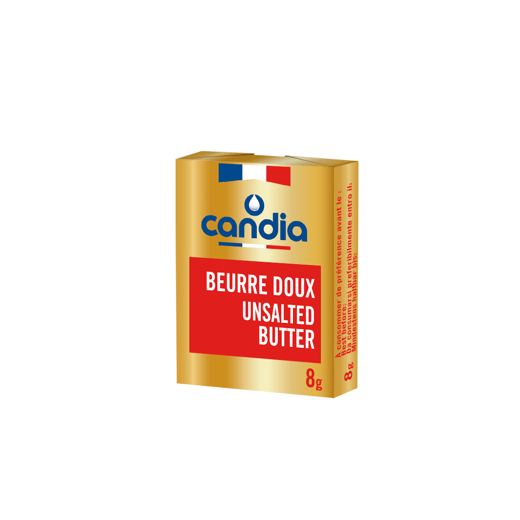 Beurre doux rond plaquette 82% 1kg GRAND FERMAGE - Kibo