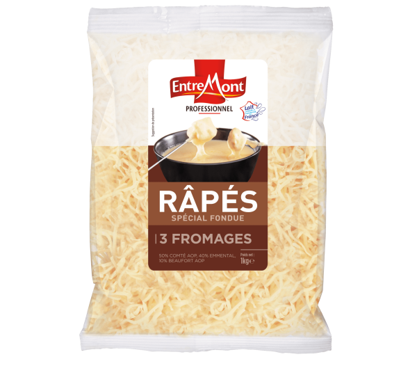 Mélange de fromages râpés