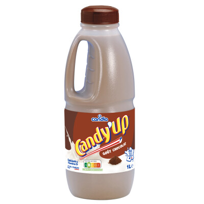 Bouteille lait chocolat Candy’Up &#8211; 1L &#8211; Candia