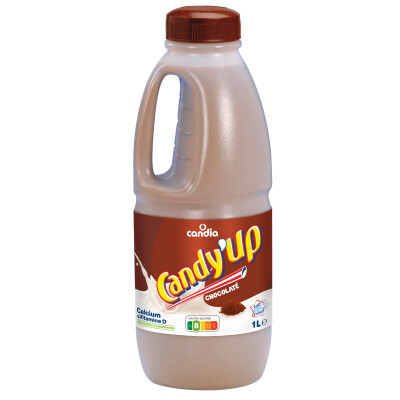 Bouteille lait chocolat Candy’Up – 1L – Candia