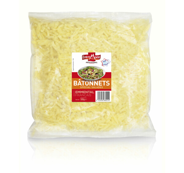 Emmental Français allumettes – 500g – Entremont Professionnel