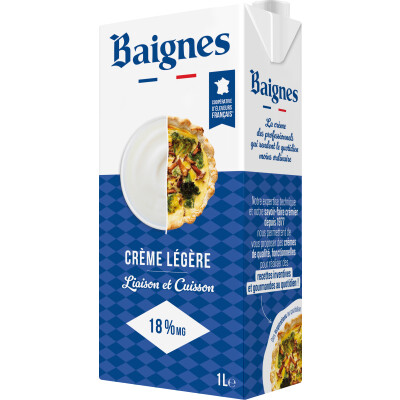 Crème Baignes 18% MG