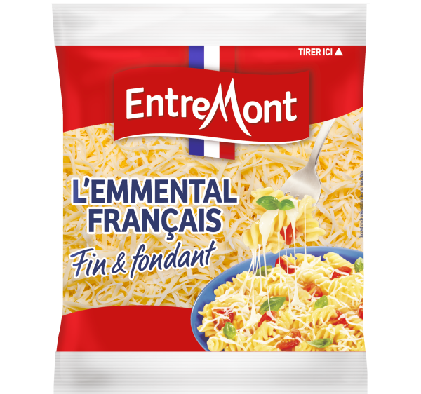 Emmental Français &#8211; monodose râpé 20g &#8211; Entremont