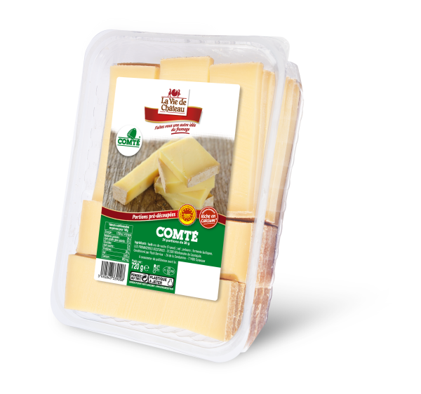 Comté AOP portions – 24x30g – La Vie de Château