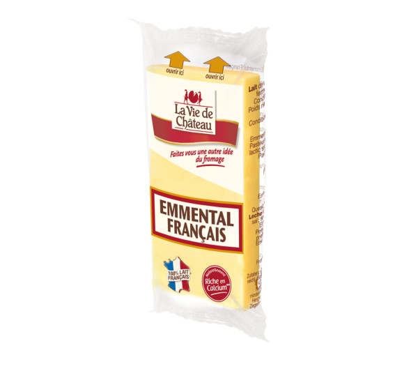 Emmental Français portions individuelles – 100 x 20g – La Vie de Château
