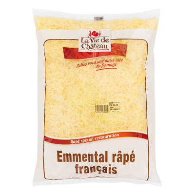 Emmental Français – râpé 1 kg – La Vie de Château