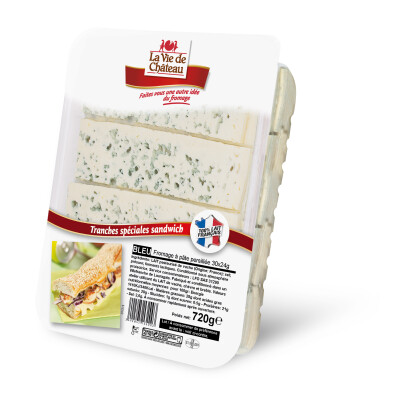 Bleu tranches &#8211; 30x24g &#8211; La Vie de Château