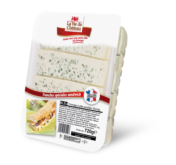 Bleu tranches – 30x24g – La Vie de Château