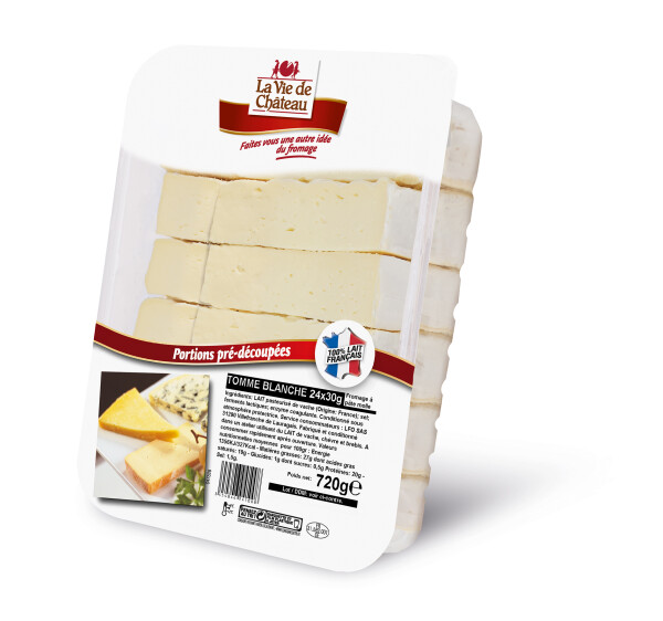 Tomme Blanche Portions – 24x30g – La Vie de Château