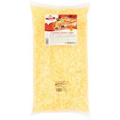 Cantal jeune râpé 2kg