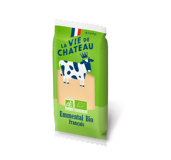 Emmental Français Bio mini-portion &#8211; La Vie de Château