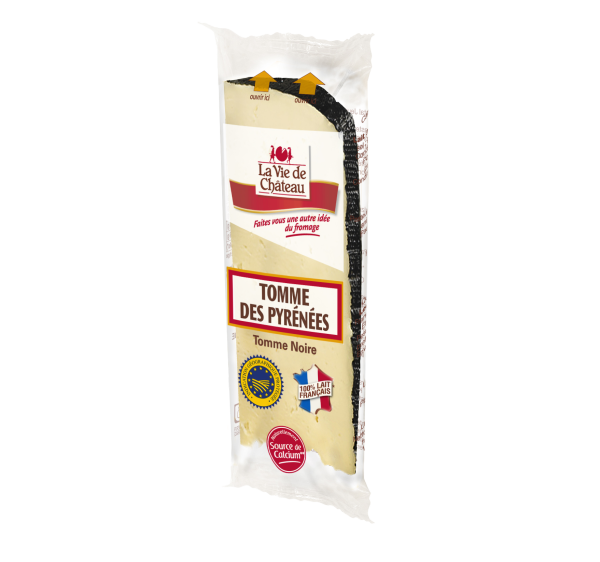 Tomme des Pyrénées IGP, Tomme Noire mini portion – 100x30g – La Vie de Château