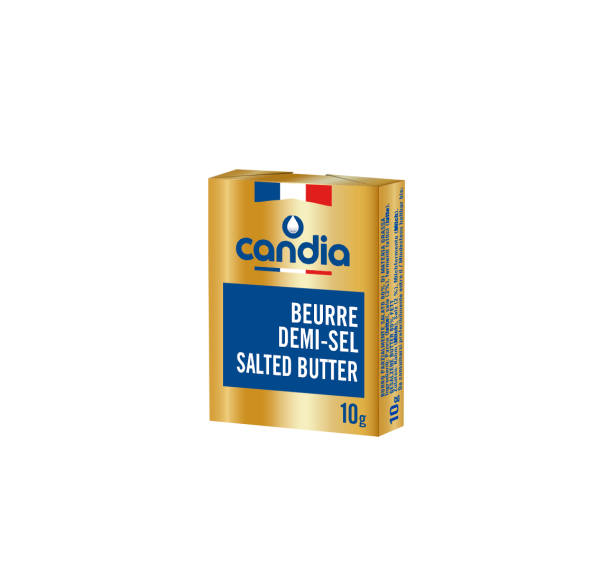 Beurre demi-sel 80% mg &#8211; micropains 10g &#8211; Candia