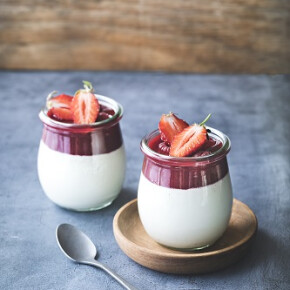 Panna Cotta aux fruits rouges