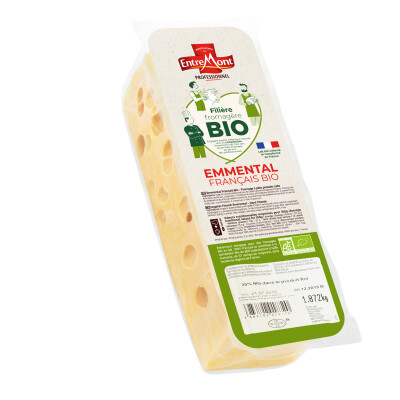Emmental Bio bloc multi-usages 2kg – Entremont Professionnel