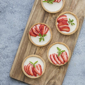 Tartelettes à la Panna Cotta