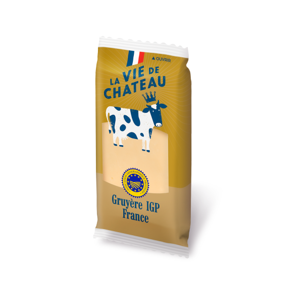 Gruyère IGP France mini-portion 25gr &#8211; La Vie de Château