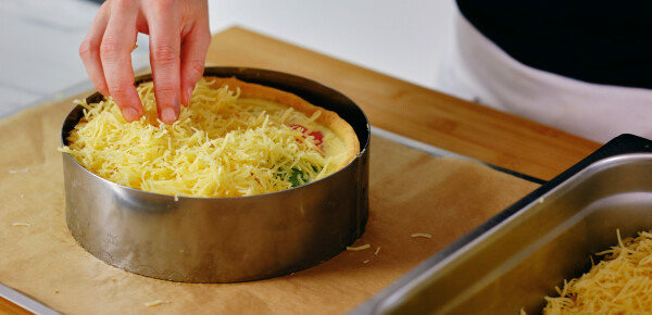 Le gratin sauce Mornay