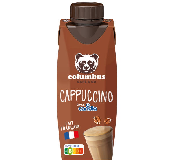 Brique Cappuccino &#8211; 25 cl &#8211; Columbus Candia