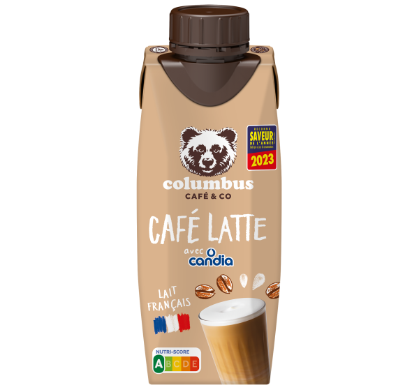 Brique Café latte &#8211; 25 cl &#8211; Columbus Candia