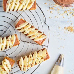 Tartelette finger aux deux chocolats
