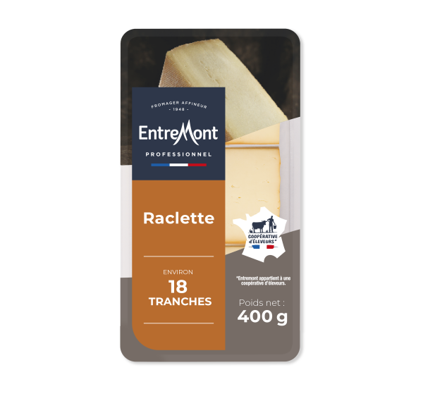 Raclette tranches – Entremont Professionnel – 400g