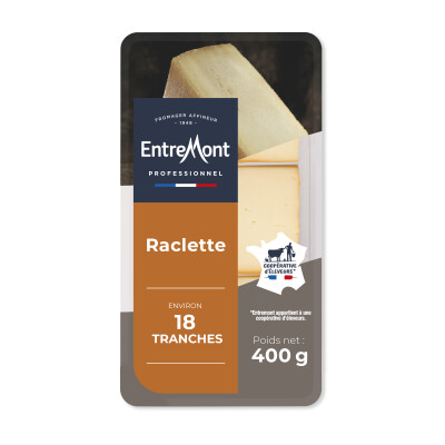 Raclette tranches – Entremont Professionnel – 400g