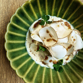 Duxelles d’automne aux lards et noisettes. Par le chef John Guillot