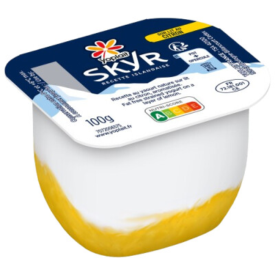 Skyr sur lit au Citron