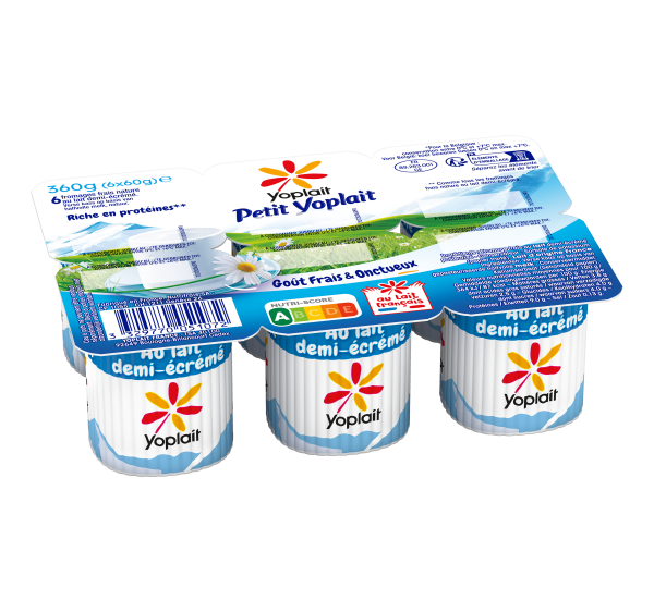 Petit Yoplait nature au lait demi-écrémé