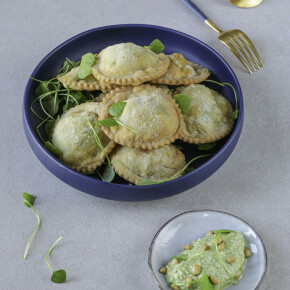 Barbayuan pistou de fromage blanc