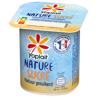 Yoplait yaourt Nature Sucré