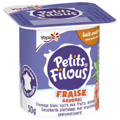 Petits filous aux fruits lait entier