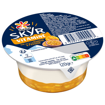 Skyr Vitaminé Mangue &#8211; Passion