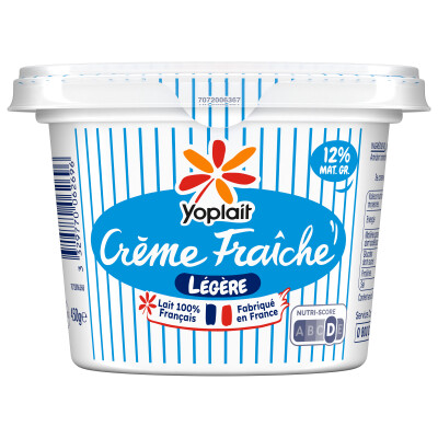 Crème Fraîche épaisse légère 12%