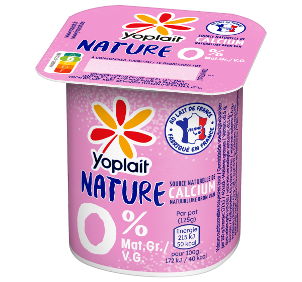Yoplait yaourt Nature 0%
