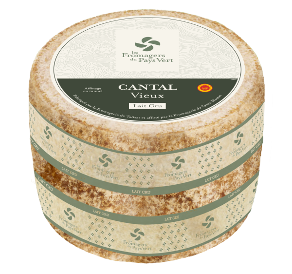 Cantal AOP Vieux au lait cru &#8211; Les Fromagers du Pays Vert