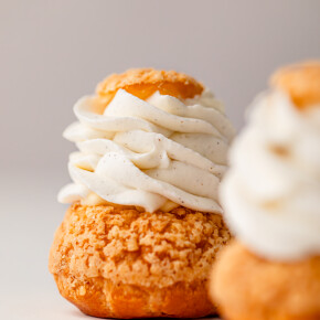 Choux craquelin &#8211; Crème 30% MG