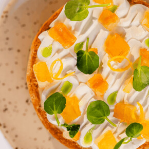Tartelettes bavaroise céleri-rave, crème Haddock fumé &#038; crème citronnée &#8211; Crème 30% MG