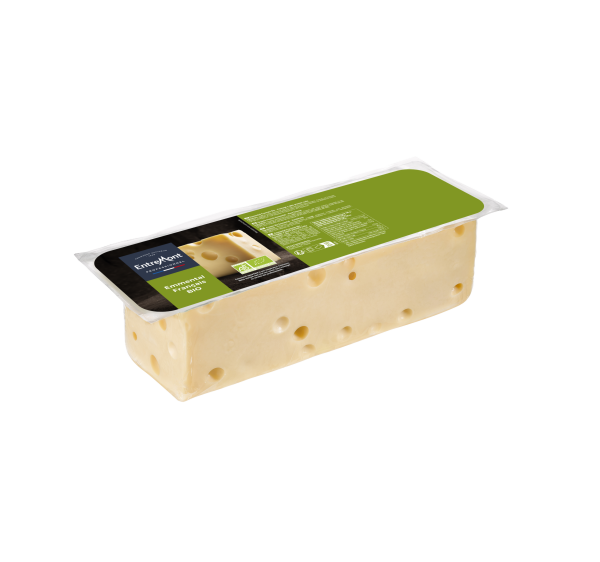 Emmental Bio &#8211; Bloc 2 kg &#8211; Entremont Professionnel